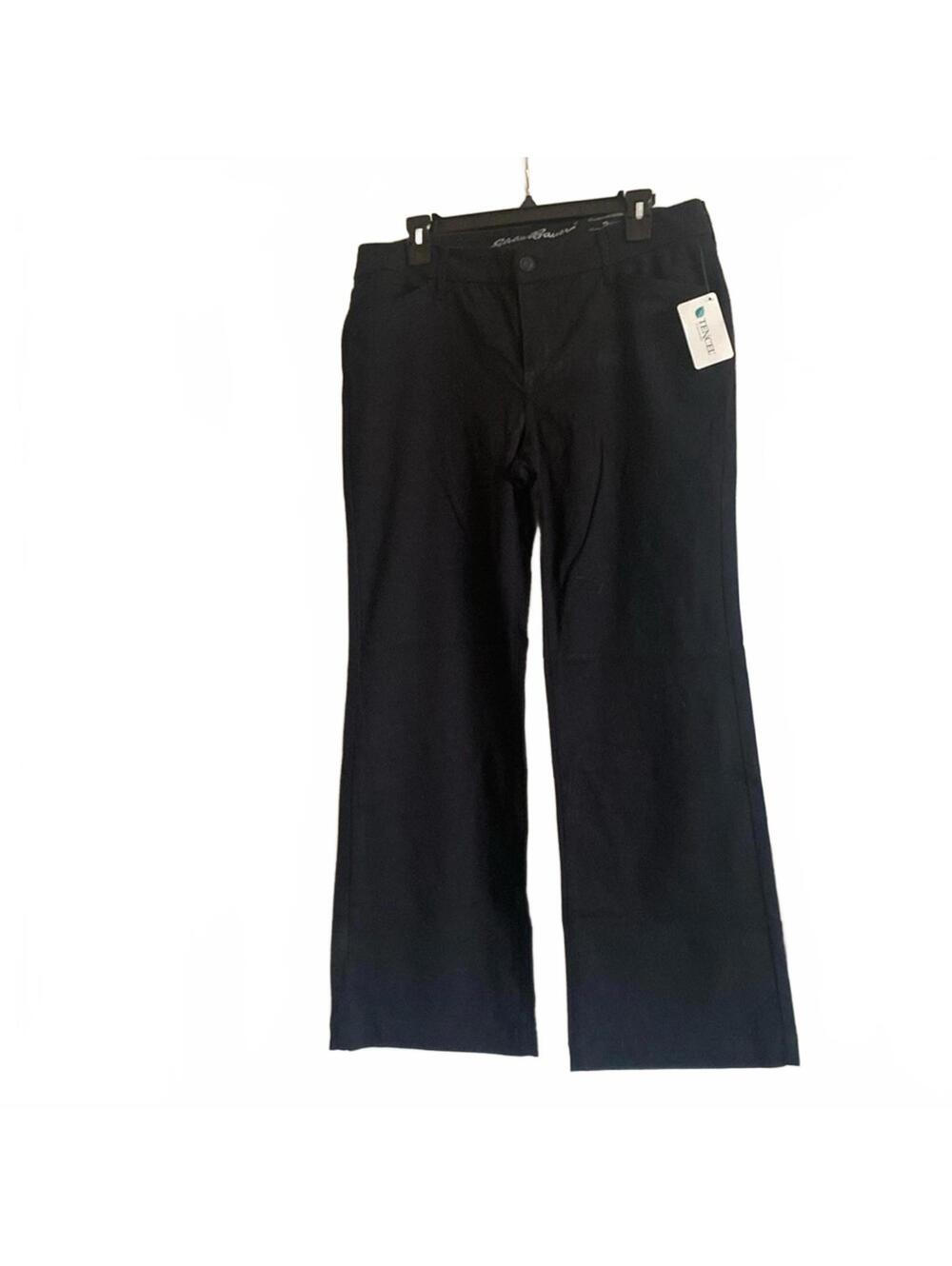 Eddie Bauer Curvy Fit Trouser Pants – Classic Workwear Essential NWT